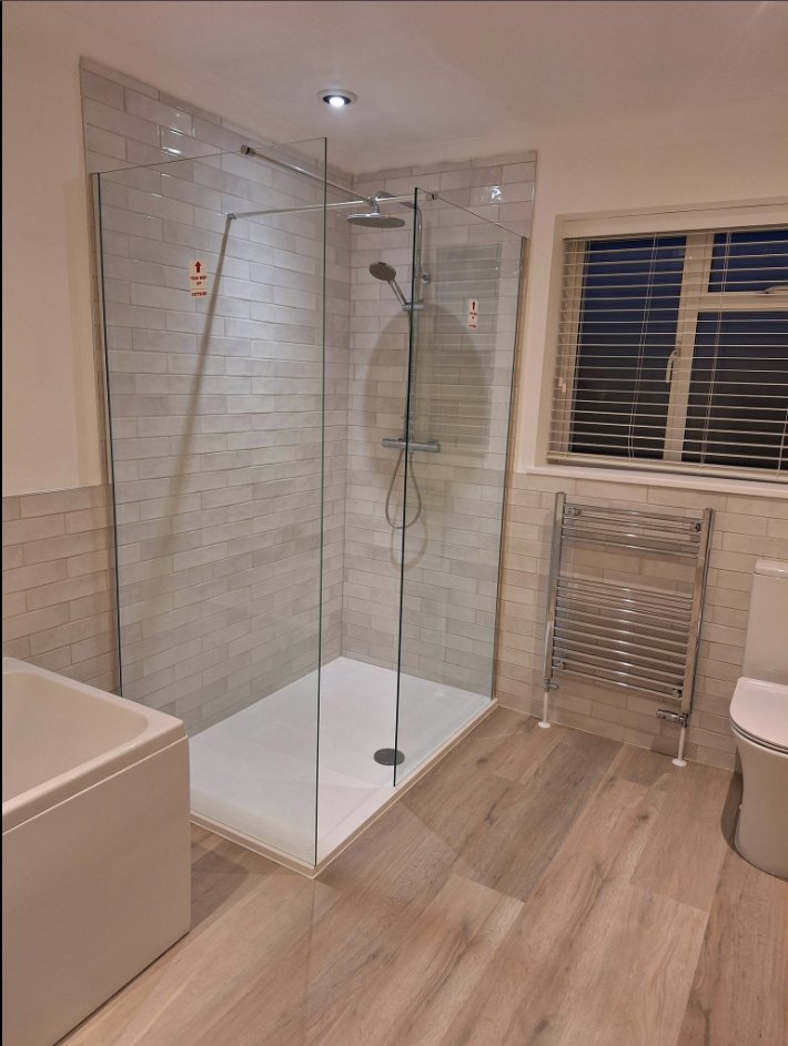 Shower & Bath Combo by Bhatt Plumbing & Heating